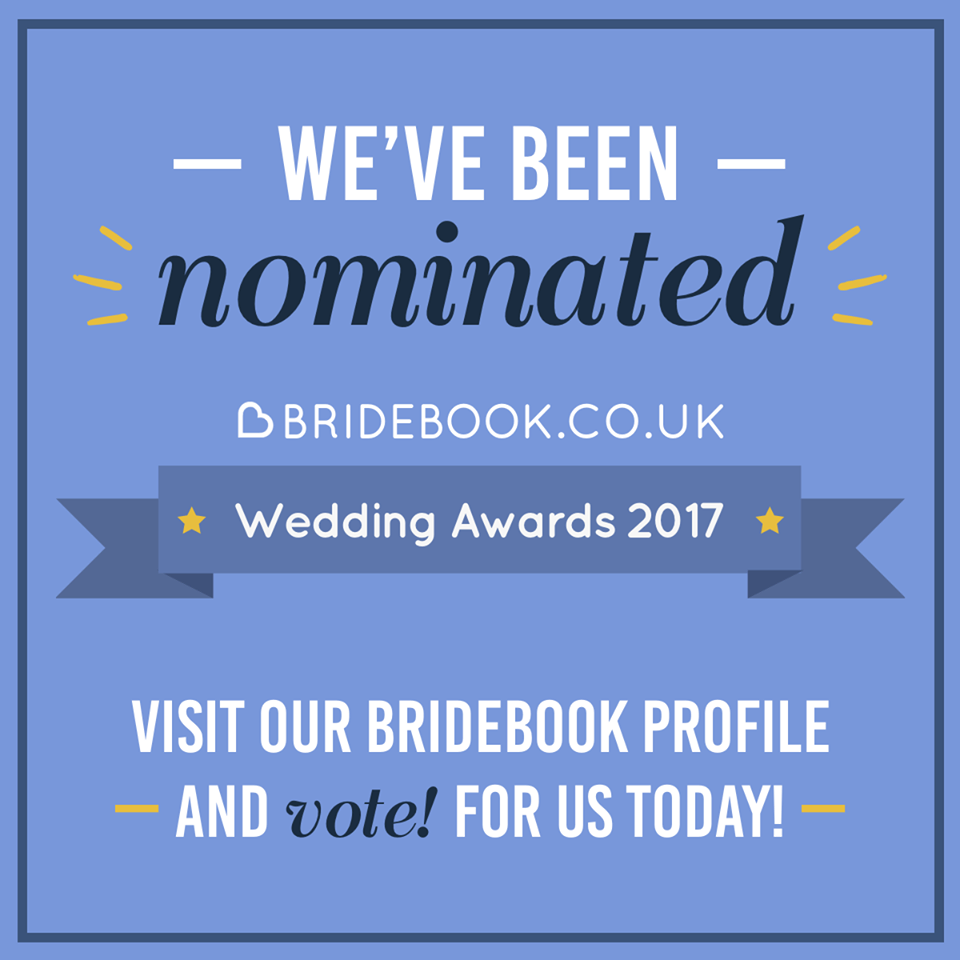 Bridebook Wedding Awards Nomination