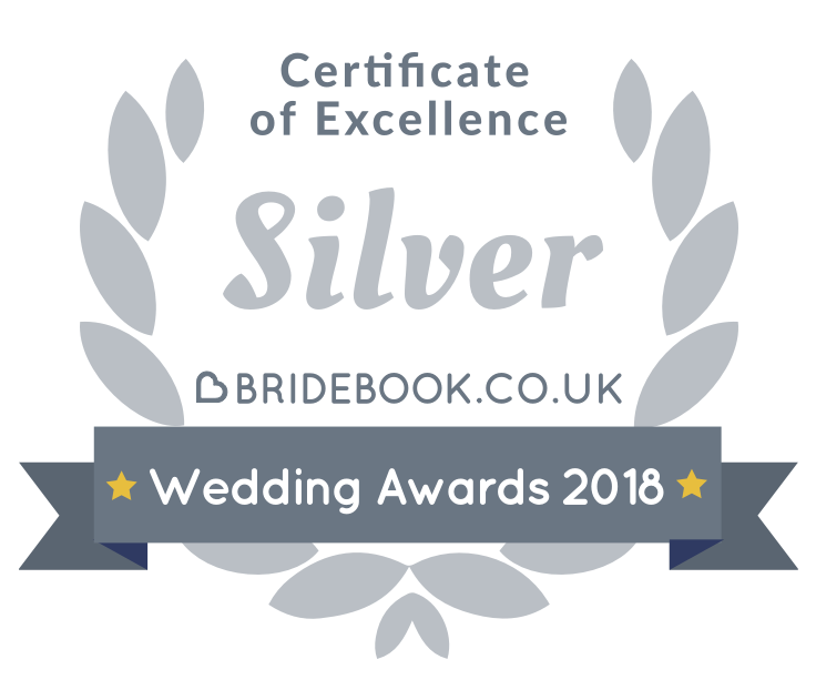 Bridebook Wedding Awards Silver 2018