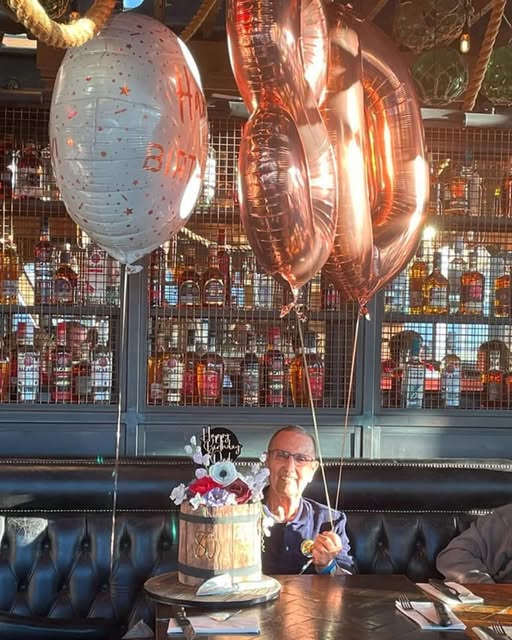 Zack Morris' grandfather celebrating his 80th birthday