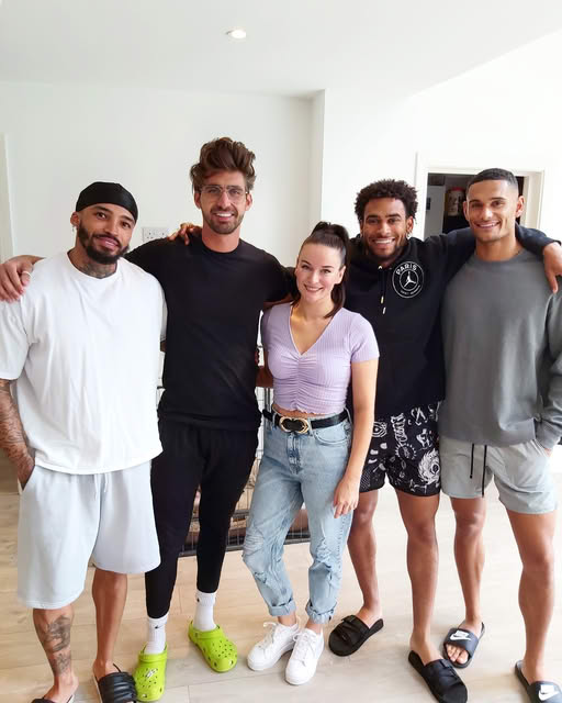 Birthday cake for Christopher Taylor and Danny Williams from Love Island, MTV UK Living the Dream